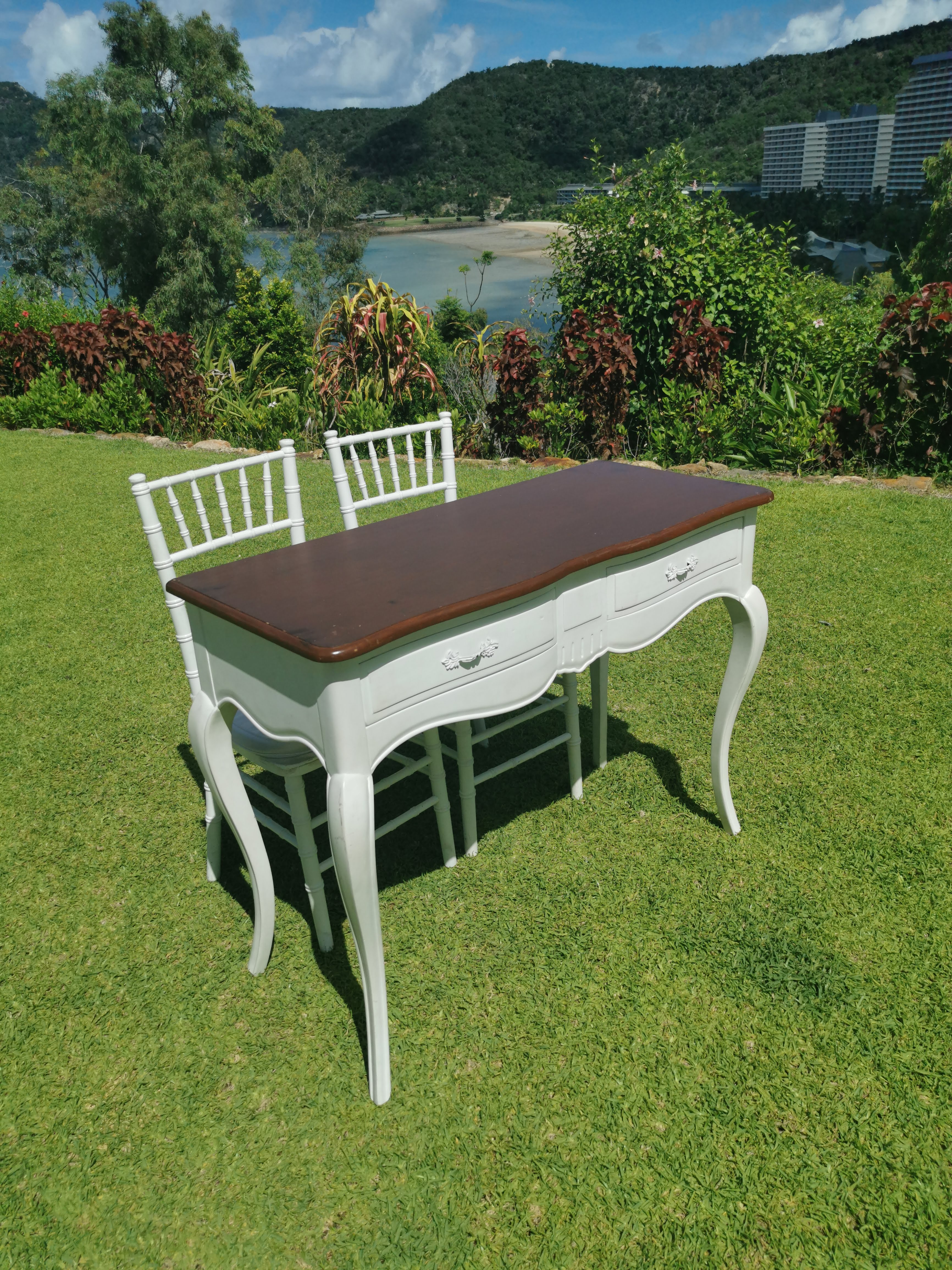 Dark Vintage Signing Table